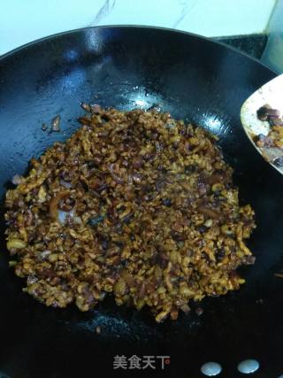 香菇肉酱拌冷面的做法步骤：9