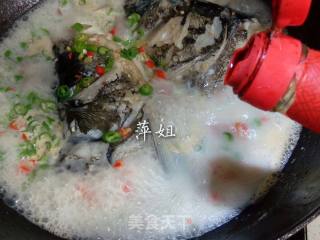 水煮胖鱼头的做法步骤：11