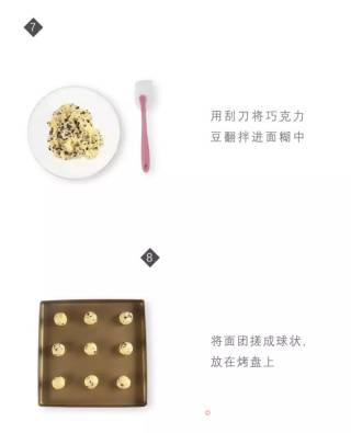 巧克力曲奇饼干的做法步骤：4