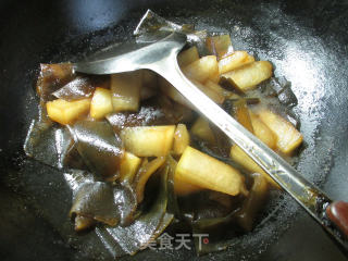 海带煮冬瓜的做法步骤：8