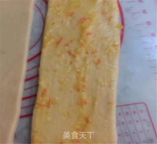 香橙巧克力手撕包的做法步骤：8