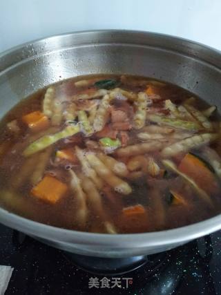黄豆角炖南瓜????的做法步骤：3