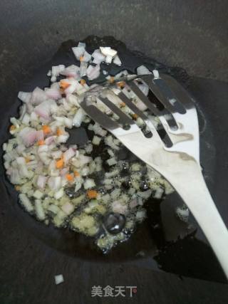 什锦米饭煎饼的做法步骤：4