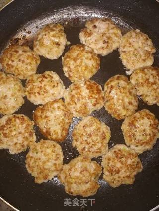 红烧藕肉饼的做法步骤：9