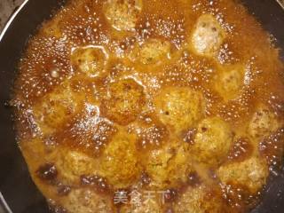 红烧藕肉饼的做法步骤：10