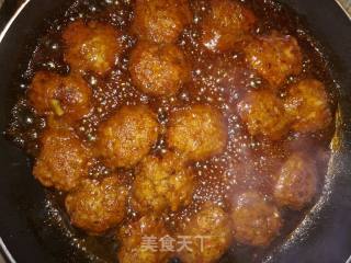 红烧藕肉饼的做法步骤：11