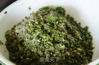 婆婆丁馅麦穗饺子的做法步骤：4