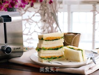枫糖南瓜三明治的做法步骤：15