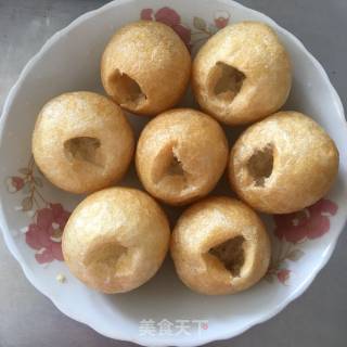 面筋酿肉的做法步骤：4