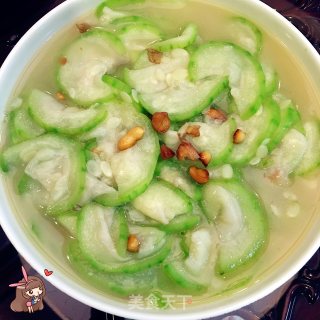 花生米炒丝瓜的做法步骤：6