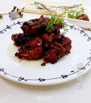 蜜汁排骨的做法步骤：13