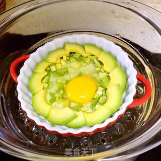 宝宝辅食牛油果蒸蛋的做法步骤：4