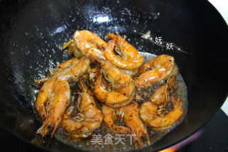 油焖大虾的做法步骤：6