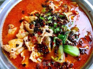 就是辣么直接和过瘾滴--【水煮肉片】的做法步骤：12