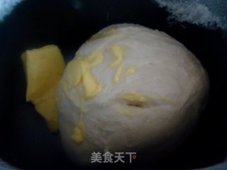 椰浆吐司的做法步骤：2