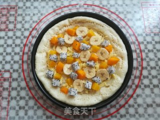 缤纷水果披萨的做法步骤：15