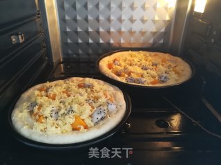 缤纷水果披萨的做法步骤：17