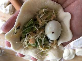 和三伏天一样让人神魂颠倒滴--【什锦鹌鹑蛋大包子】的做法步骤：16