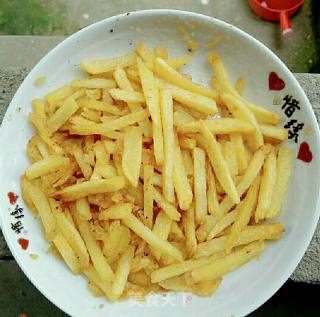 自制炸薯条的做法步骤：10