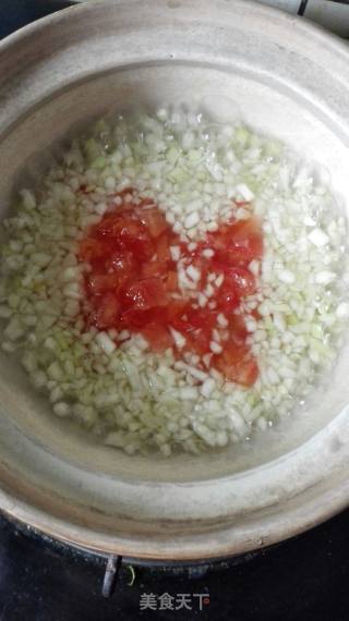 宝宝辅食篇之#龙利鱼蔬菜粥#的做法步骤：3