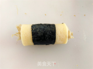 紫菜肉松鸡蛋卷的做法步骤：14