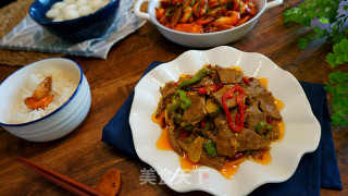 炒猪肝的做法步骤：18