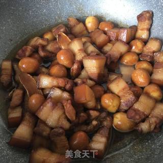 鹌鹑蛋烧肉的做法步骤：9
