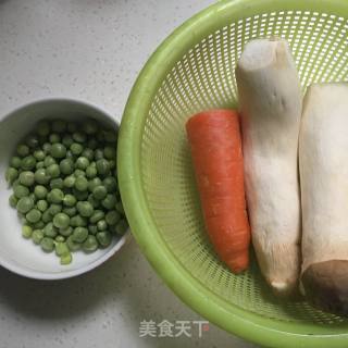 翡翠杏鲍菇的做法步骤：1