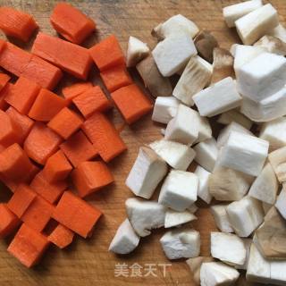 翡翠杏鲍菇的做法步骤：2