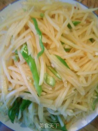 酸辣土豆丝的做法步骤：6
