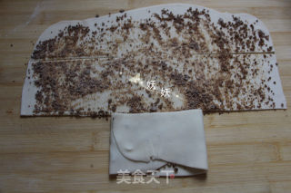 红糖烫面千层饼的做法步骤：9