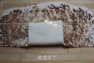 红糖烫面千层饼的做法步骤：10