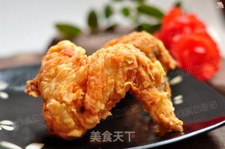 香酥炸鸡翅的做法步骤：12
