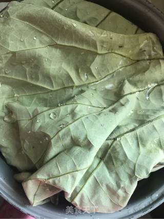 荷香双菇排骨饭的做法步骤：2
