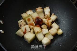海鲜酱烧冬瓜的做法步骤：5