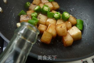 海鲜酱烧冬瓜的做法步骤：6