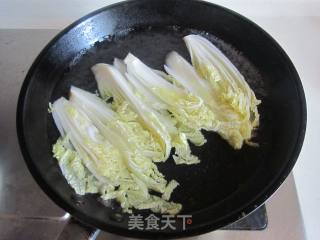 蚝油草菇扒娃娃菜的做法步骤：3