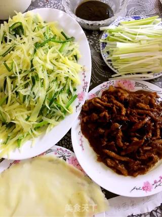 无法自拔到卷、卷、卷滴美食--蒸出来滴【蒸春饼】的做法步骤：15