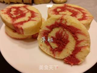旋风卷蛋糕卷的做法步骤：1