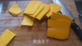果味梨汁南瓜的做法步骤：1