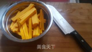 果味梨汁南瓜的做法步骤：2