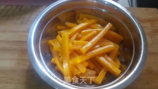 果味梨汁南瓜的做法步骤：7