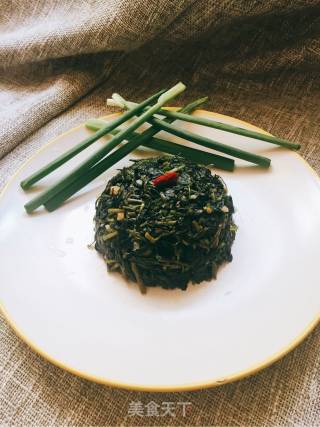 蒜泥野麻菜的做法步骤：9