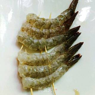 五彩虾仁饭团的做法步骤：8