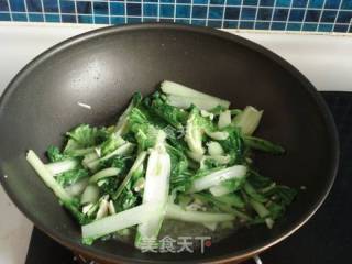 清炒小白菜的做法步骤：7