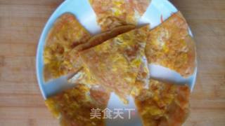 胡萝卜鸡蛋饼的做法步骤：8