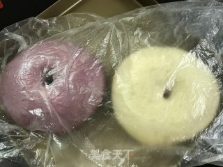 双色棋格吐司的做法步骤：4