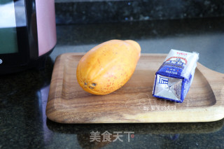 木瓜酸奶昔的做法步骤：1