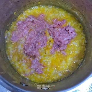 牛肉南瓜粥的做法步骤：5