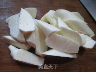 茭白烧冬瓜的做法步骤：3